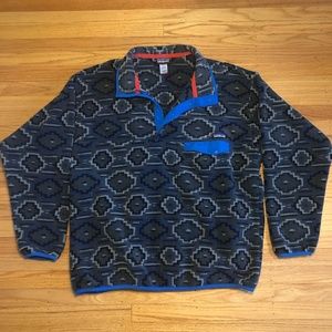 Vintage Patagonia Synchilla Tribal Aztec XL